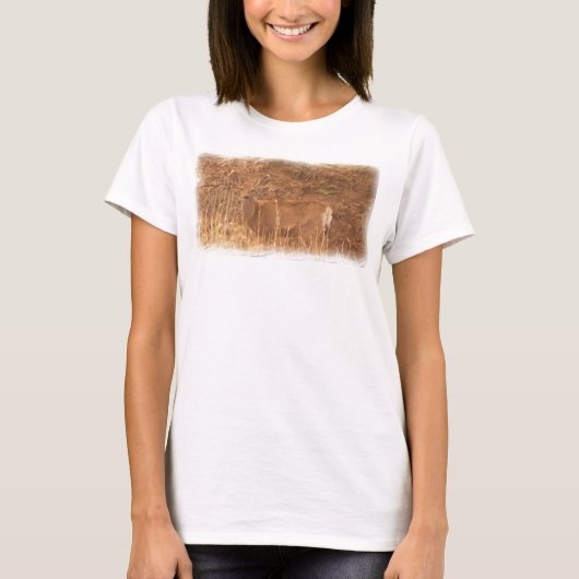 レディースディアーシャツ Tシャツ (正面)