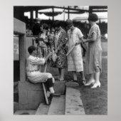 レディースデイ野球ファン, 1920年代 ポスター (正面)