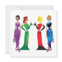 レディースナイトのカスタム招待状