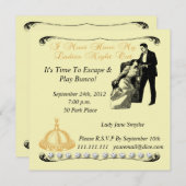 レディースナイトアウト招待状 招待状 (正面/裏面)