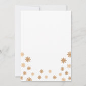 レディースナイトクリスマスパーティの招待状 招待状 (裏面)