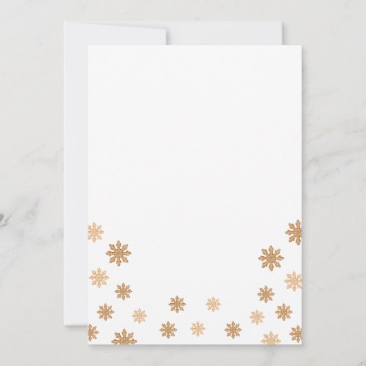 レディースナイトクリスマスパーティの招待状 招待状 (裏面)