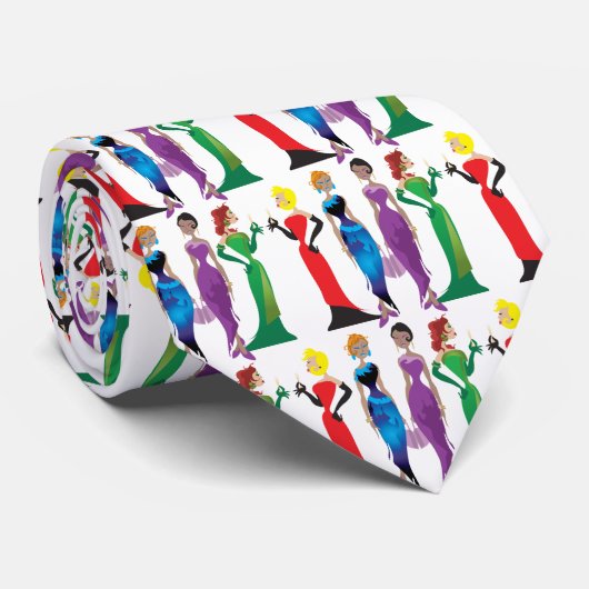 レディースナイトタイ ネクタイ (ロール)