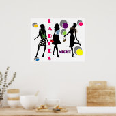 レディースナイトポスター ポスター (キッチン)