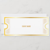 レディースナイト招待状 - オーダーメイドで! 招待状 (裏面)