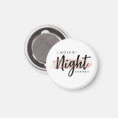 レディースナイト ウォーターカラー ブラッシュ 花嫁の夜 マグネット (正面/裏面)