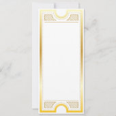 レディースナイト オーダーメイド 招待状 (裏面)