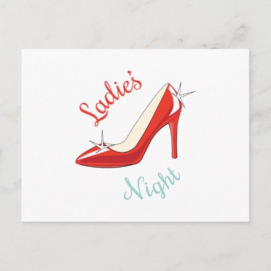 レディースナイト ポストカード (正面)