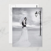 「レディースノーフレーク」ポストカード ポストカード (正面/裏面)