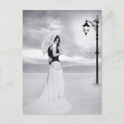 「レディースノーフレーク」ポストカード ポストカード (正面)