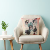 レディースハットビクトリアンファッションショー クッション (椅子)