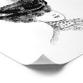 レディースハットポスター ポスター (角)