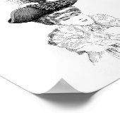 レディースハットポスター ポスター (角)