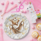 レディースハッピーバースデー ペーパープレート (パーティー)