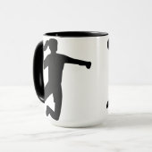 レディースハンドボール マグカップ (正面左)