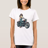 レディースバイカー Tシャツ (正面)