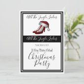 レディースバーチャルホリデーパーティー 招待状 (スタンド正面)