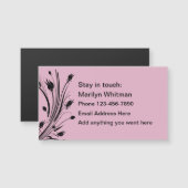 レディースパーソナル冷蔵庫マグネットカ連絡ッド (正面/裏面)