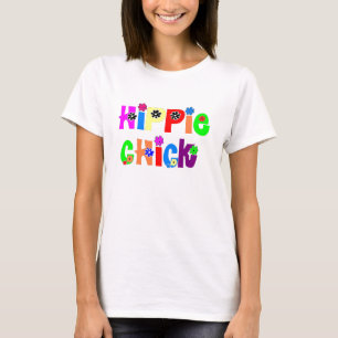 レディースヒッピーのひよこのTシャツ Tシャツ