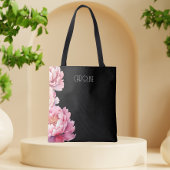 レディースピエレガントックピーニーフローラボホカワイイ トートバッグ