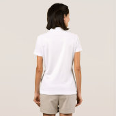 レディースピケのポロシャツ:渓谷のリリー Tシャツ (裏面フル)