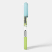 レディースピンクウォーターカラートカートモノグラム名 Case-Mate iPhoneケース (裏面 / 右)