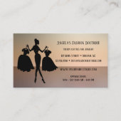 レディースファッション小売店舗名刺 名刺 (正面)