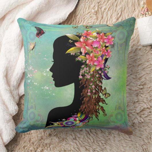 レディースファンタジーファッション クッション (ブランケット)