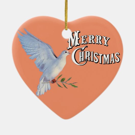 レディースファンタジーファッション セラミックオーナメント (裏面)