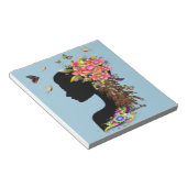 レディースファンタジーファッション ノートパッド (アングル)