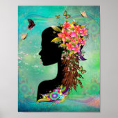 レディースファンタジーファッション ポスター (正面)