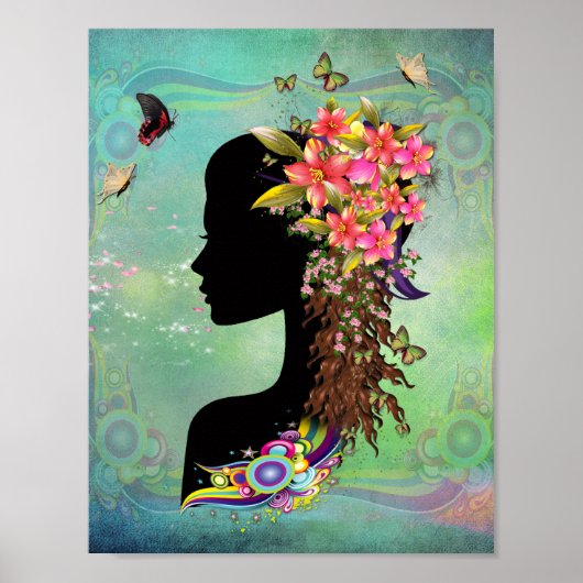 レディースファンタジーファッション ポスター (正面)