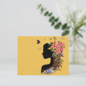 レディースファンタジーファッション ポストカード (スタンド正面)