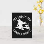 レディースフォーカマラハリスウィッカ信者異教のチーキーウィッチ カード (黄色い花)