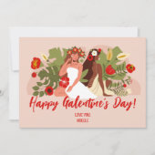 レディースフレンズシスターズGalentine's Day サンキューカード (正面)