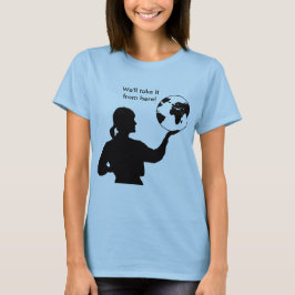 レディースフローサークル上部 Tシャツ