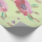 レディースフローズイベント歓迎 ラッピングペーパー (角)