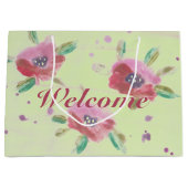 レディースフローズイベント歓迎 ラージペーパーバッグ (正面)