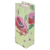 レディースフローズイベント歓迎 ワインギフトバッグ (正面アングル)