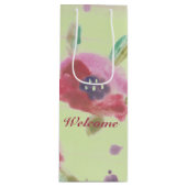 レディースフローズイベント歓迎 ワインギフトバッグ (正面)