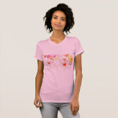 レディースフローラトップ Tシャツ (正面フル)