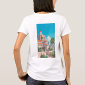 レディースベーシックTシャツ Tシャツ (裏面)