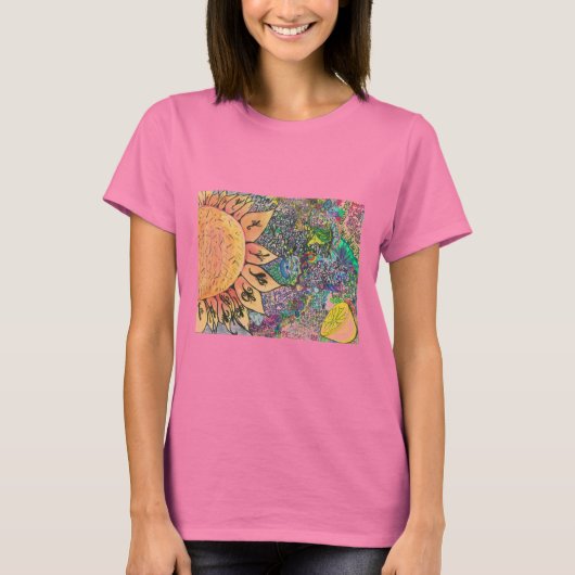 レディースベーシックTシャツ Tシャツ (正面)