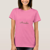 レディースベーシックTシャツ Tシャツ (正面)