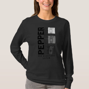 レディースペッパー最初の頼質問後Tee R Tシャツ