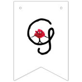 レディースペニー バンティングフラッグ (第1の旗)