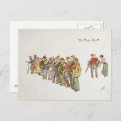 レディースミスのリーガーからの町の警備 ポストカード (正面/裏面)