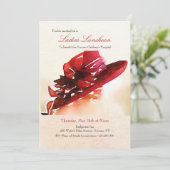 レディースランチョンファンドレーザー招待状 招待状 (スタンド正面)