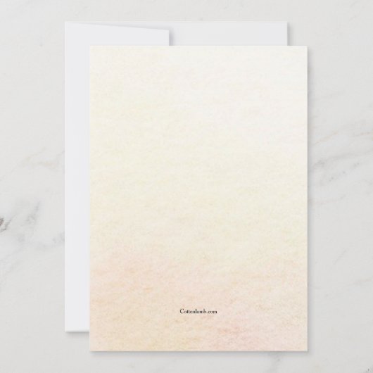 レディースランチョンファンドレーザー招待状 招待状 (裏面)