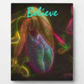 レディースリッパ信じの言葉 フォトプラーク (正面)